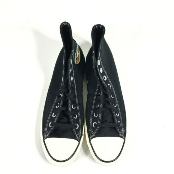 Converse All Stars CTAS HI Sneakers Mens 9 Women 11 Black 170927F - Picture 8 of 10